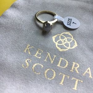 Kendra Scott Calvin Gold Ring Size 7